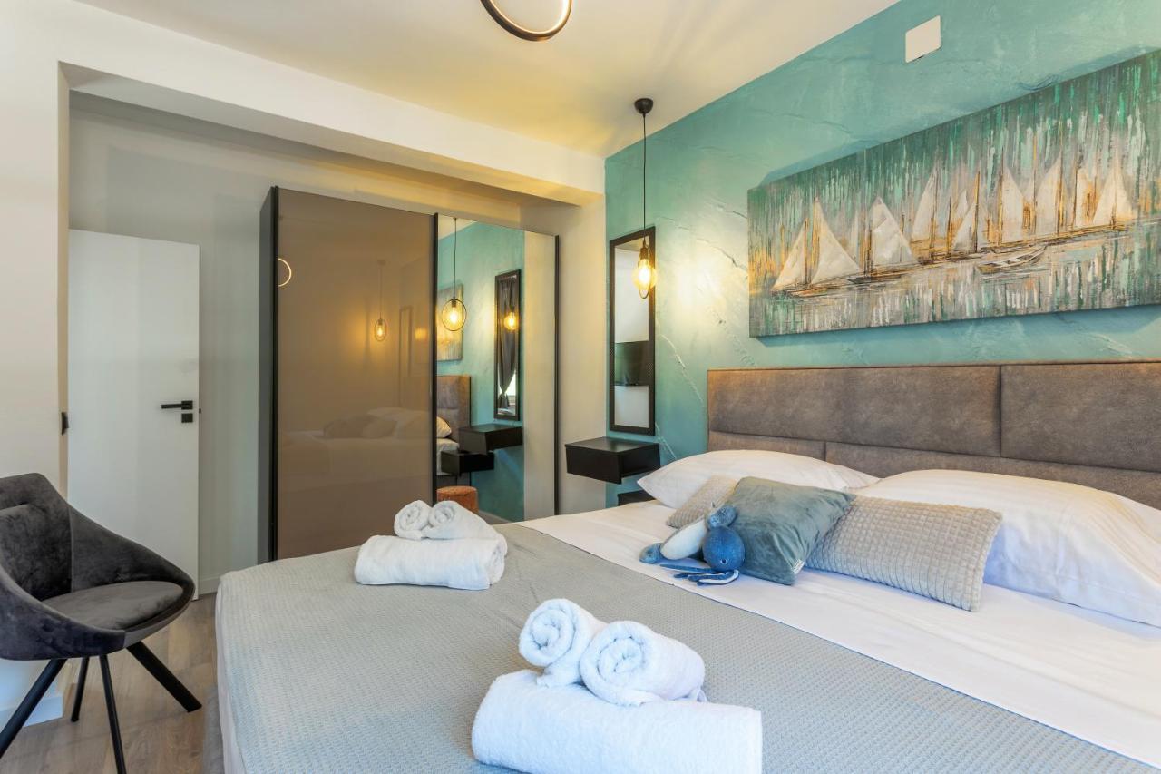 Teona Luxury Apartment With Jacuzzi And Terrace Sea View Sali Exterior foto